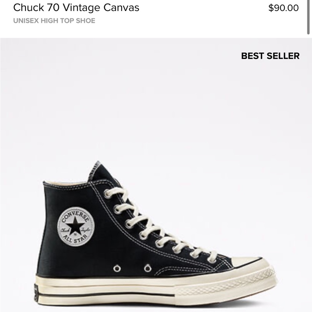 Converse chuck 70s vintage canvas